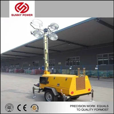 Light Tower Diesel Generator Sett